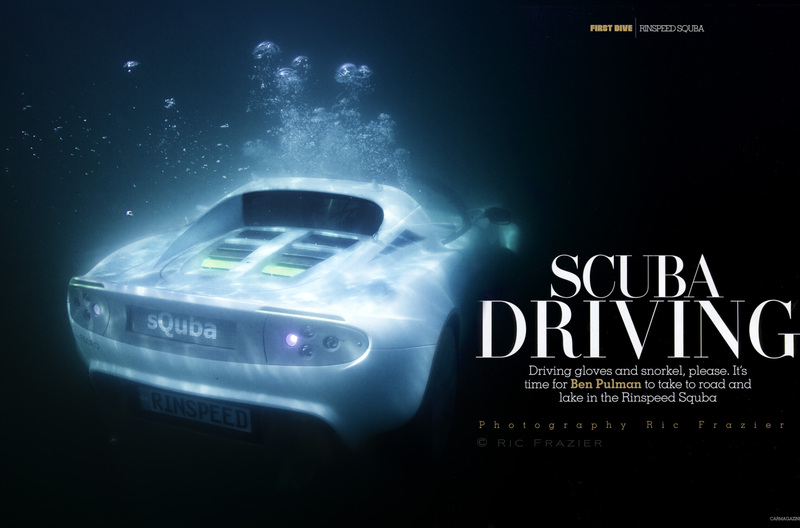 underwater photography Car Magzine sQuba